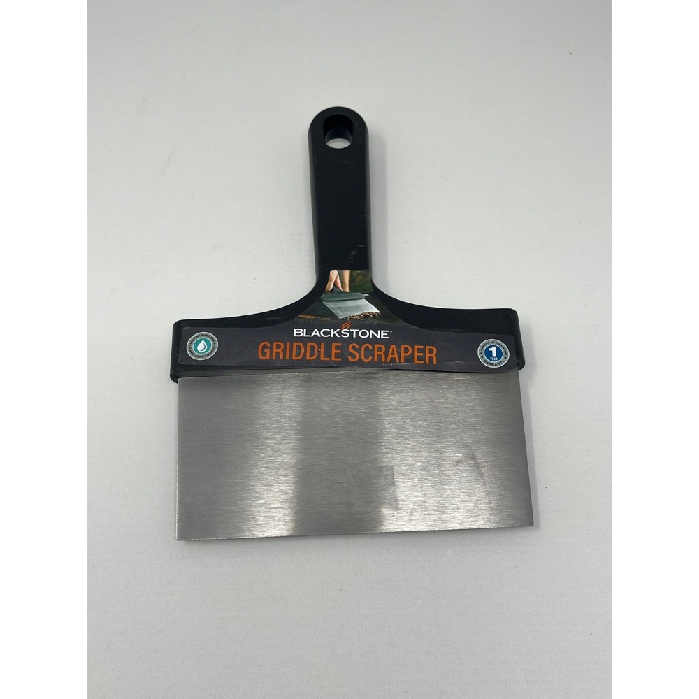 New Blackstone 5061 Griddle Scraper 6 Inch Stainless Steel Outdoor Grill Tool